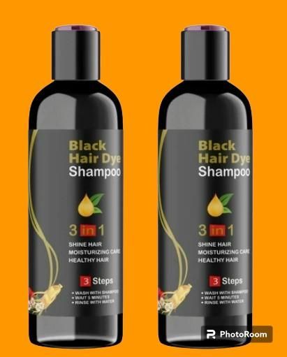 Original Black Herbal Hair Dye Shampoo